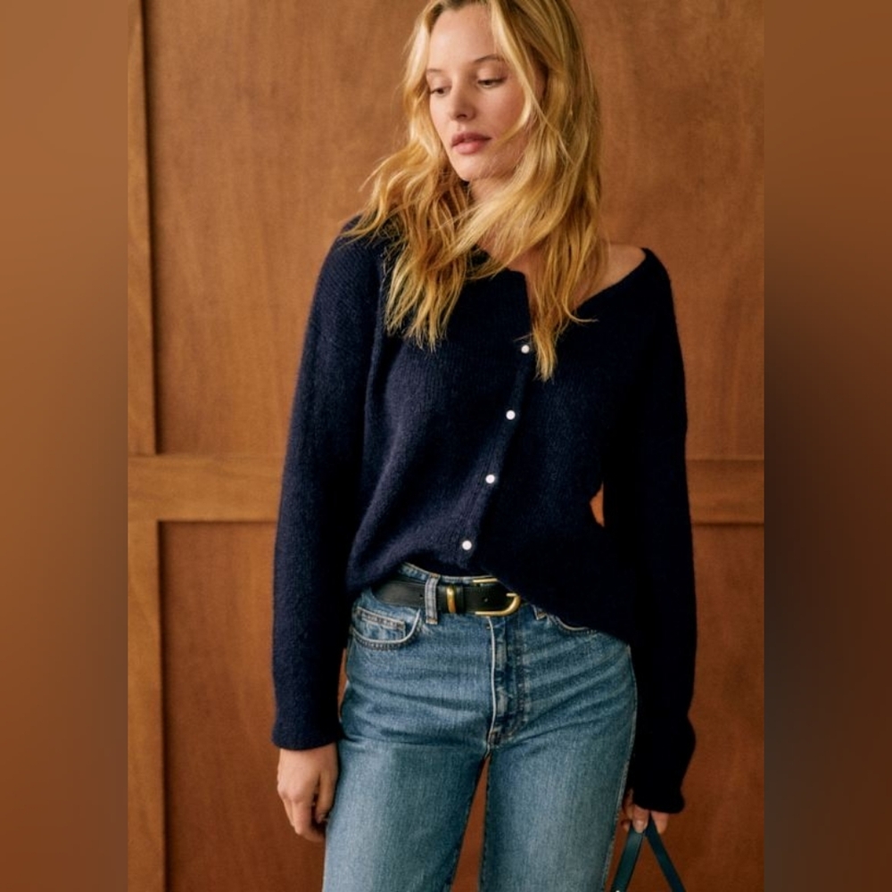 Sezane Gaspard Navy